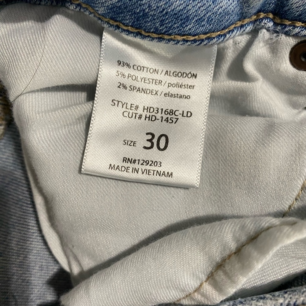 Hidden Los Angeles Distressed High Rise Wide Leg Womens Jeans. Size 30. … - Picture 4 of 10